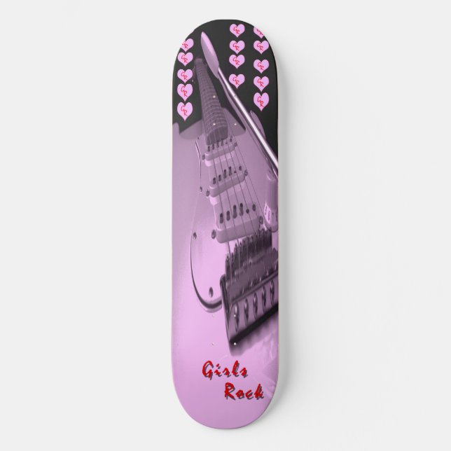 Girls Rock Skateboard (Vorderseite)