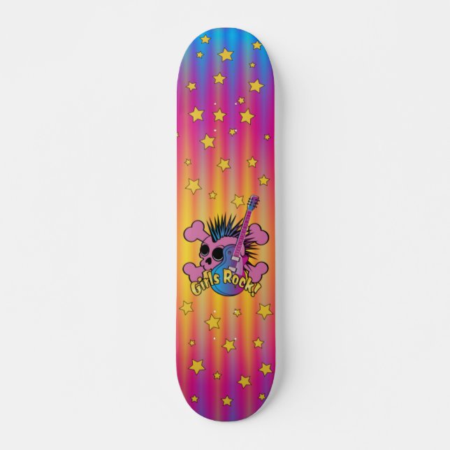 Girls Rock Skateboard (Vorne)