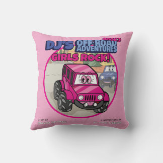 GIRLS ROCK Throw Kissen