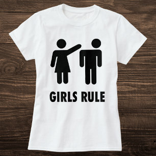 "Girls Rule" Empowerment T-Shirt