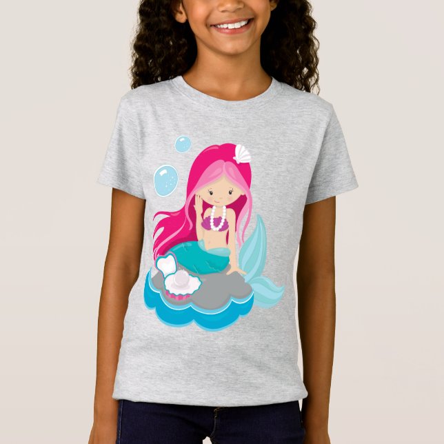 Girls' schöner T - Shirt (Vorderseite)