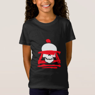 Girls’ Skull Warrior Grafik T-Shirt