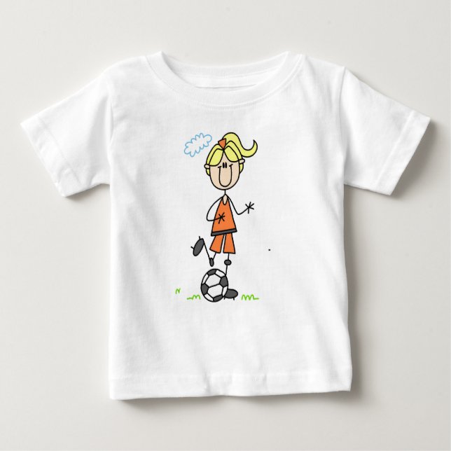 Girls Soccer Kick Shirt (Vorderseite)