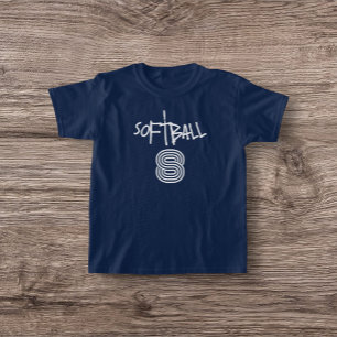 Girls Softball Basic T - Shirt