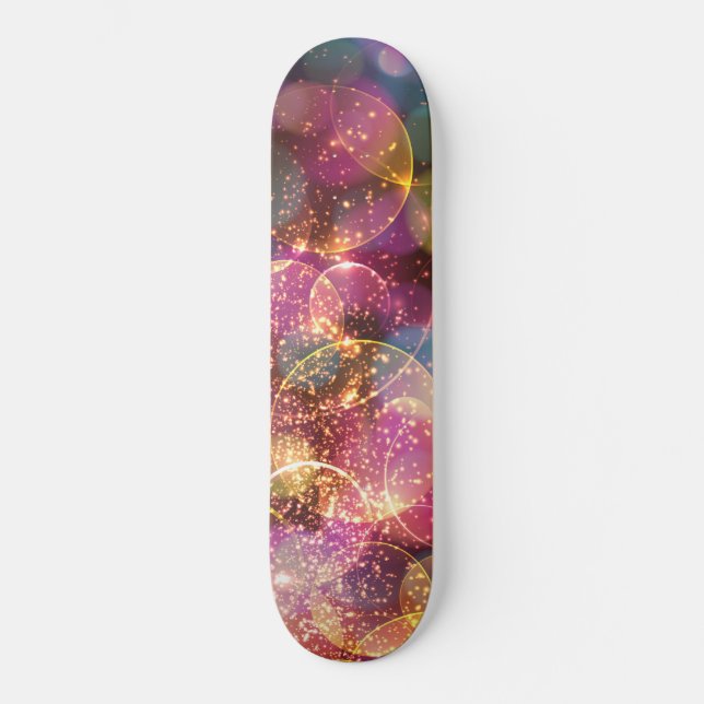 Girls Sparkle Bubble  Skateboard (Vorderseite)