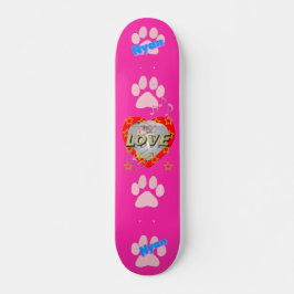 Girls Star ♡ LIEBE Nyan Pink Skateboard