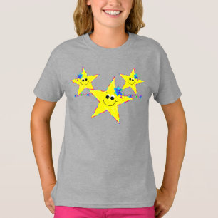 Girl's Stars T - Shirt