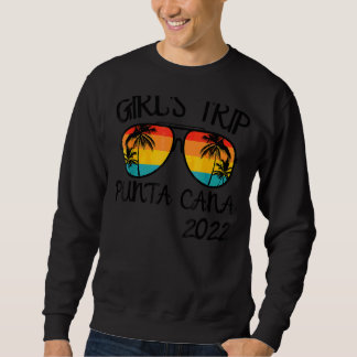 Girls T Rip Punta Cana 2022 Sonnenbrille Su Mmer V Sweatshirt