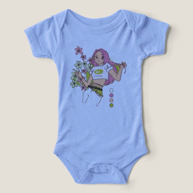 Girl's T-Shirt (Design Vorderseite)
