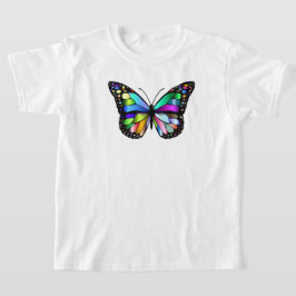 Girls-T - Shirt Butterfly