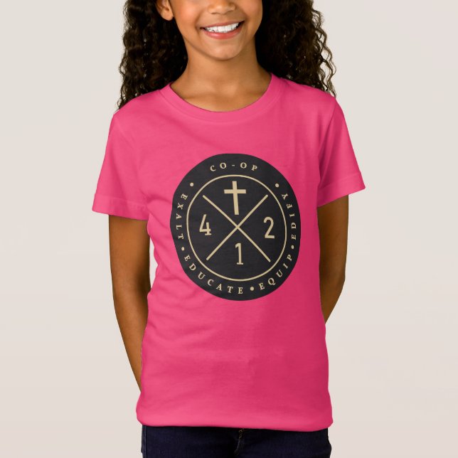 Girls-T-Shirt T-Shirt (Vorderseite)