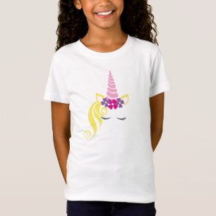 Girls T - Shirt-Unicorn T-Shirt