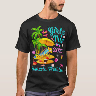 Girls Trip 2023 Beach Urlaub Pensacola Florida B T-Shirt
