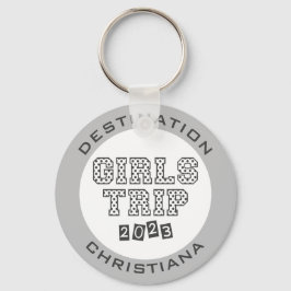 Girls Trip 2023 Girls Weekend Vacation Custom Schlüsselanhänger