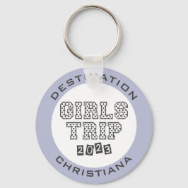 Girls Trip 2023 Girls Weekend Vacation Custom Schlüsselanhänger