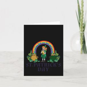 Girls Trip 2024 St. Patrick's Day Sticker Karte