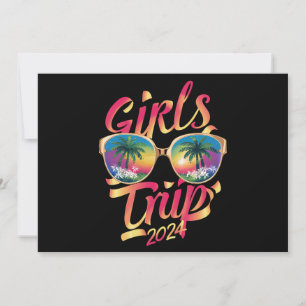Girls Trip 2024 Summer Beach Vacation 2024 Einladung