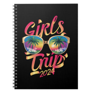 Girls Trip 2024 Summer Beach Vacation 2024 Notizblock