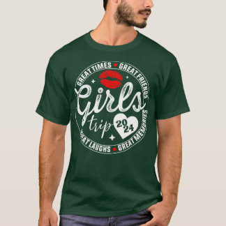 Girls Trip 2024 Womens Weekend Vacation Matching T-Shirt