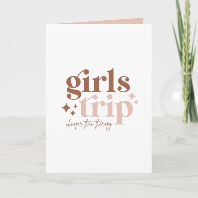 Girls Trip billiger als Therapieweiche Karte (Vorderseite)