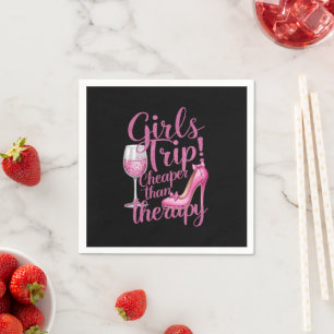 Girls Trip billiger als Therapiewochenende Party Serviette