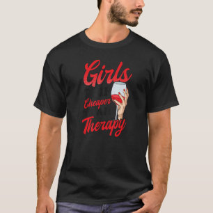 Girls Trip billiger Wein Sprichwort T-Shirt