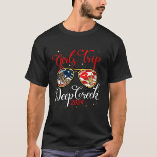 Girls Trip Deep Creek 2024 Frauenwoche Geburtstag T-Shirt