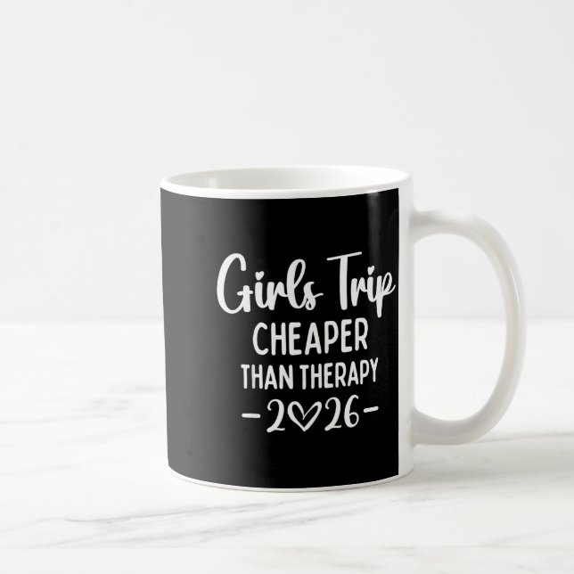 Girls Trip Er Than A Therapy 2026 Weekend Queen Si Kaffeetasse (Rechts)
