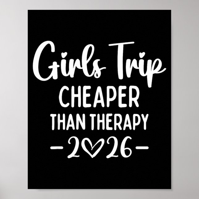 Girls Trip Er Than A Therapy 2026 Weekend Queen Si Poster (Vorne)