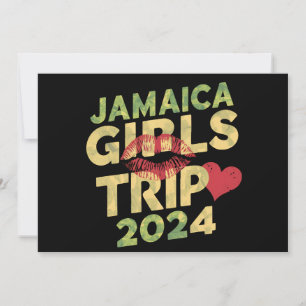 Girls Trip Jamaica 2024 Sommerferien Wochenende Einladung