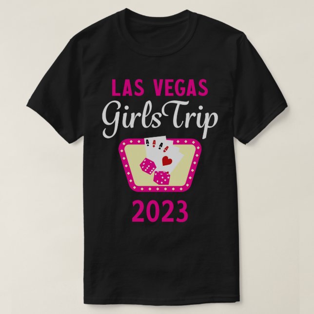 Girls Trip Las Vegas 2023 T-Shirt (Design vorne)