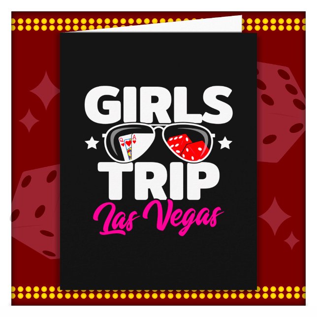 Girl's Trip Las Vegas Vacation Giro del Malcantone Karte (Von Creator hochgeladen)