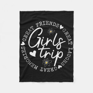 Girls Trip Matching Besties Sommerurlaub Reisen Fleecedecke
