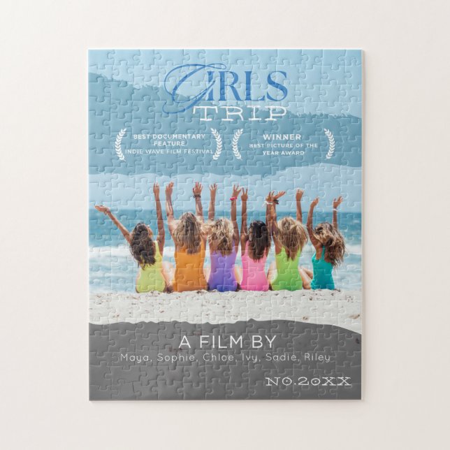 "Girls Trip" Movie Poster Award Plaque Puzzle (Vertikal)