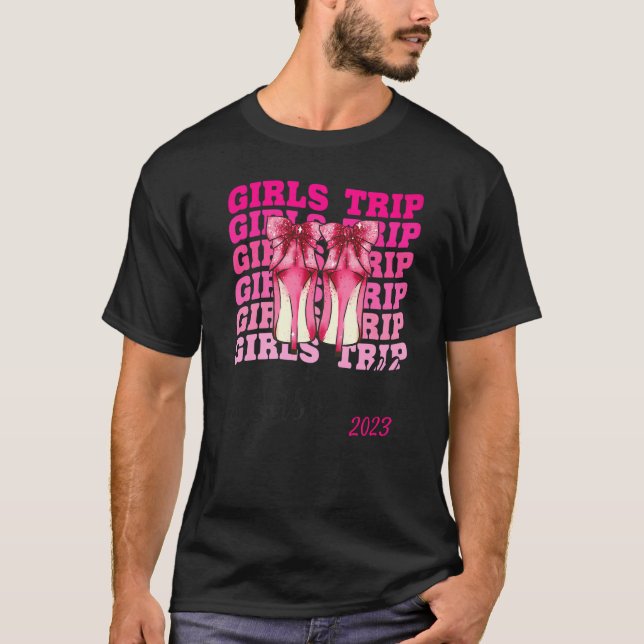 Girls Trip Nashville 2023 für Frauen am Wochenende T-Shirt (Vorderseite)