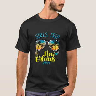 Girls Trip New Orleans 2024 Frauen Wochenende Birt T-Shirt