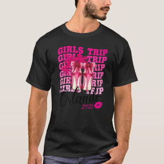 Girls Trip Orlando 2023 Women Weekend Birthday Par T-Shirt