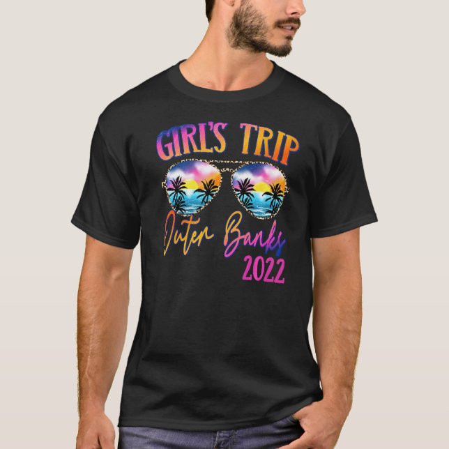 Girls Trip Oututer Banks Carolina 2022 Sonnenbrill T-Shirt (Vorderseite)