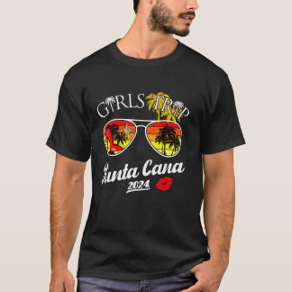 Girls Trip Punta Cana 2024 Frauen Wochenende Gebur T-Shirt