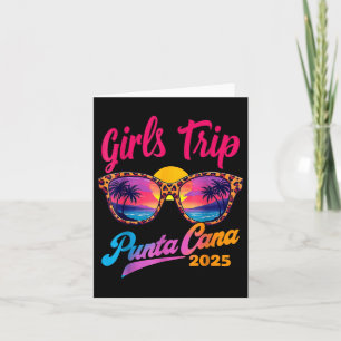 Girls Trip Punta Cana 2025 Matching Sommerurlaub Karte
