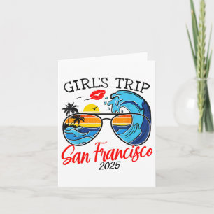 Girls Trip San Francisco 2025 Womens Weekend Birth Karte