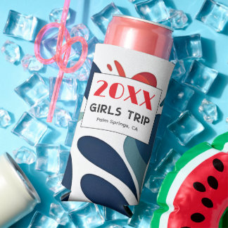 Girls Trip Vibes Personalisiert Can Cooler Selters Dosenkühler