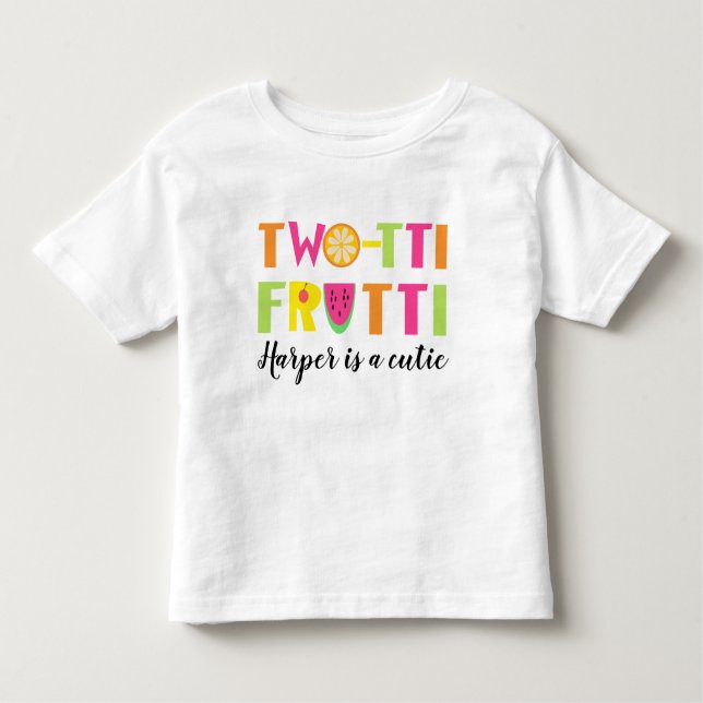 Girls Two-tii Frutti T - Shirt (Vorderseite)