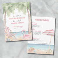 Girls Weekend Beach Junggeselinnen-Abschied