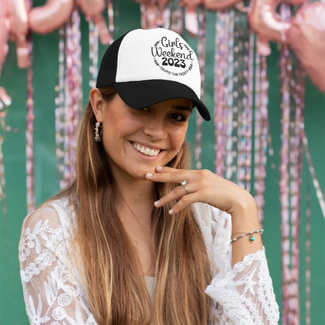 Girls Weekend Color Anpassbare Trucker Hat Truckerkappe (Von Creator hochgeladen)