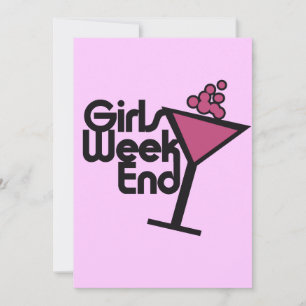 Girls Weekend Einladung