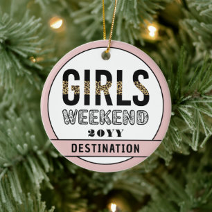 Girls Weekend Girls Club Keramik Ornament