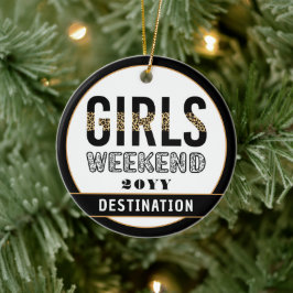 Girls Weekend Girls Club Keramik Ornament