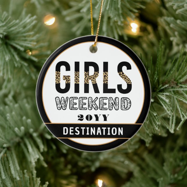 Girls Weekend Girls Club Keramik Ornament (Baum)