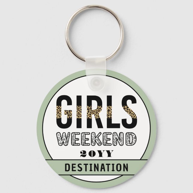 Girls Weekend Girls Club Schlüsselanhänger (Vorderseite)